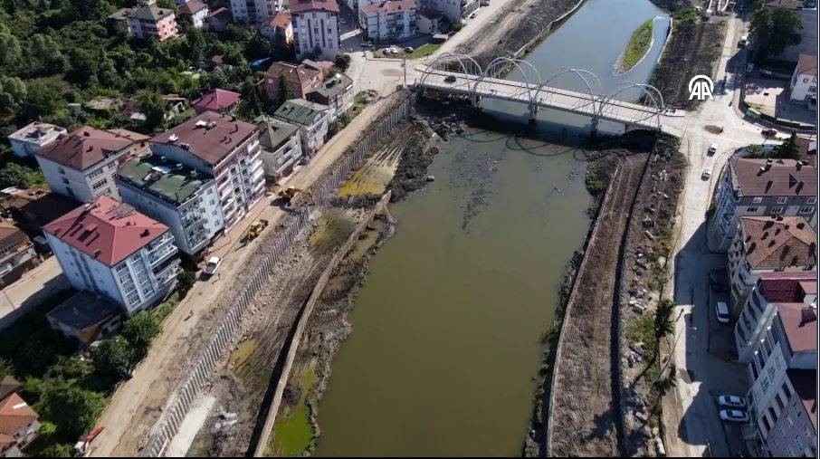 Terme Çayı'nın yatağı 30 metre genişletiliyor. Taşkınlarla gündeme gelmişti - Resim: 11